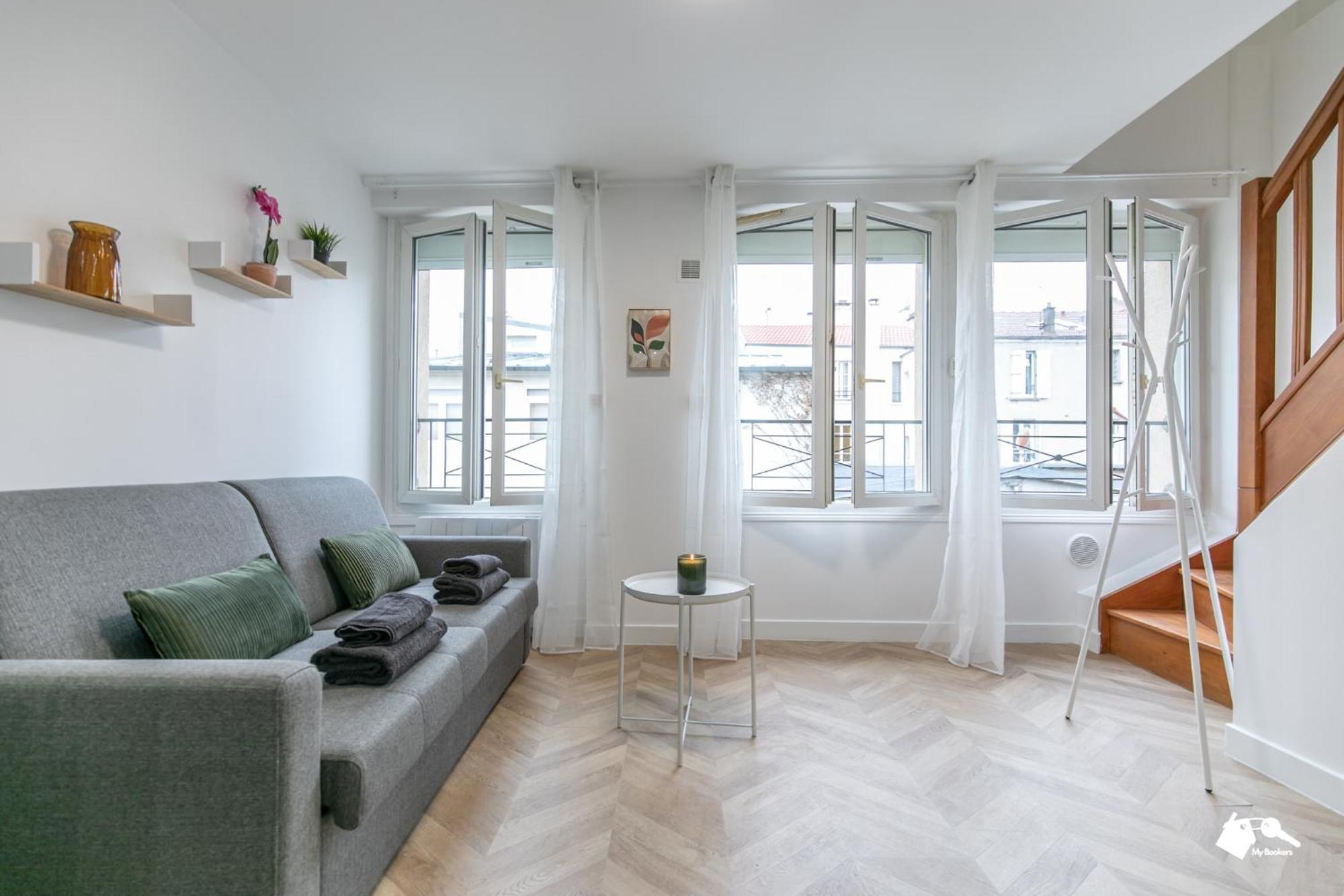 Mba Splendide Appart - Le Raincy Rer Banlieue Paris Apartamento Exterior foto